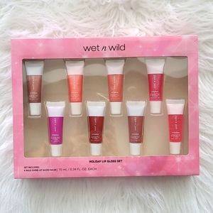 Wet and Wild Holiday Lip Gloss Set - 8 pieces